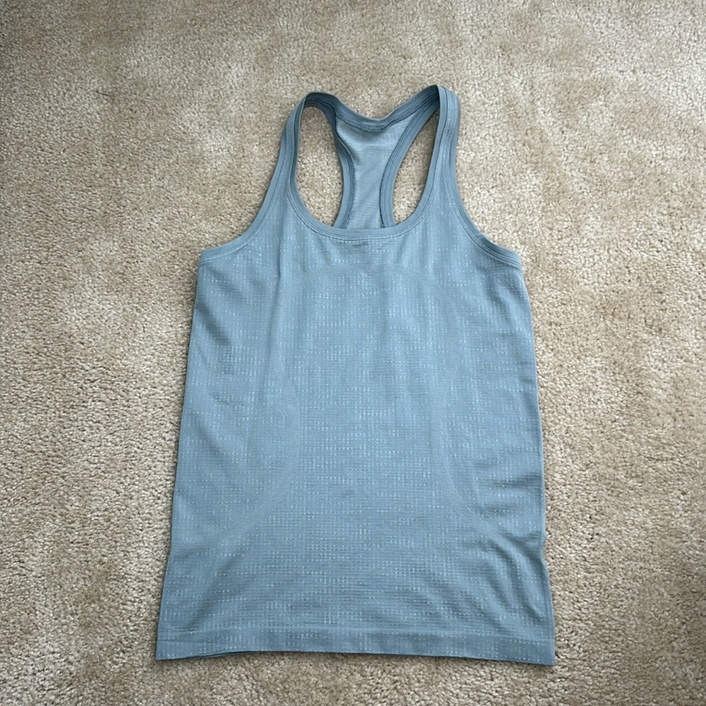 Lululemon Swiftly Tech Racerback Tank 2.0 Rhino Gray